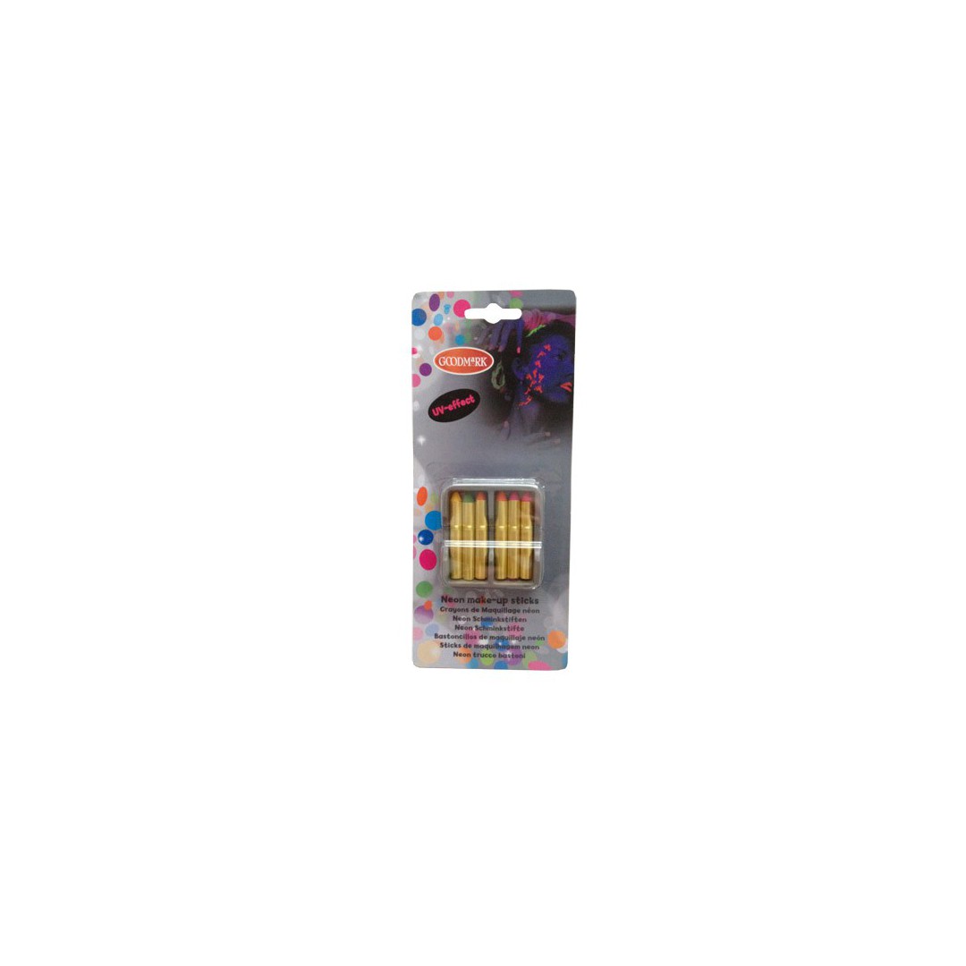 Crayons maquillage fluo x6