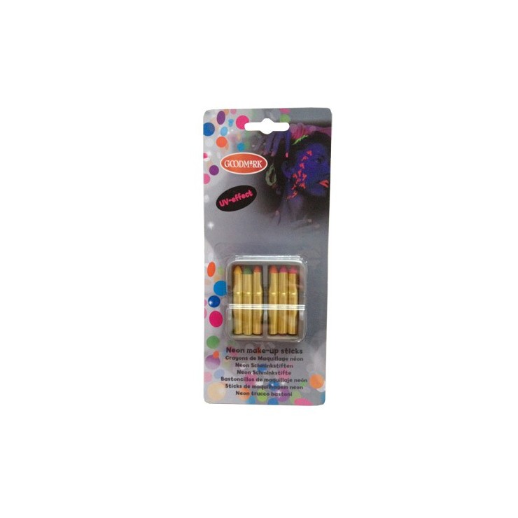 Crayons maquillage fluo x6