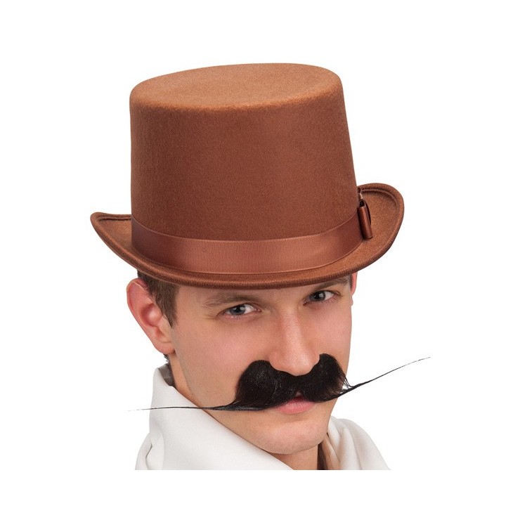 Haut de forme marron