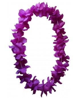 Collier Hawaïen violet x48