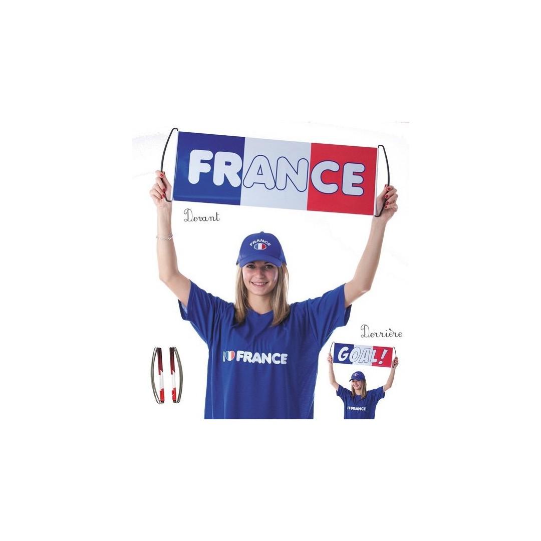 Bannière de supporter Français