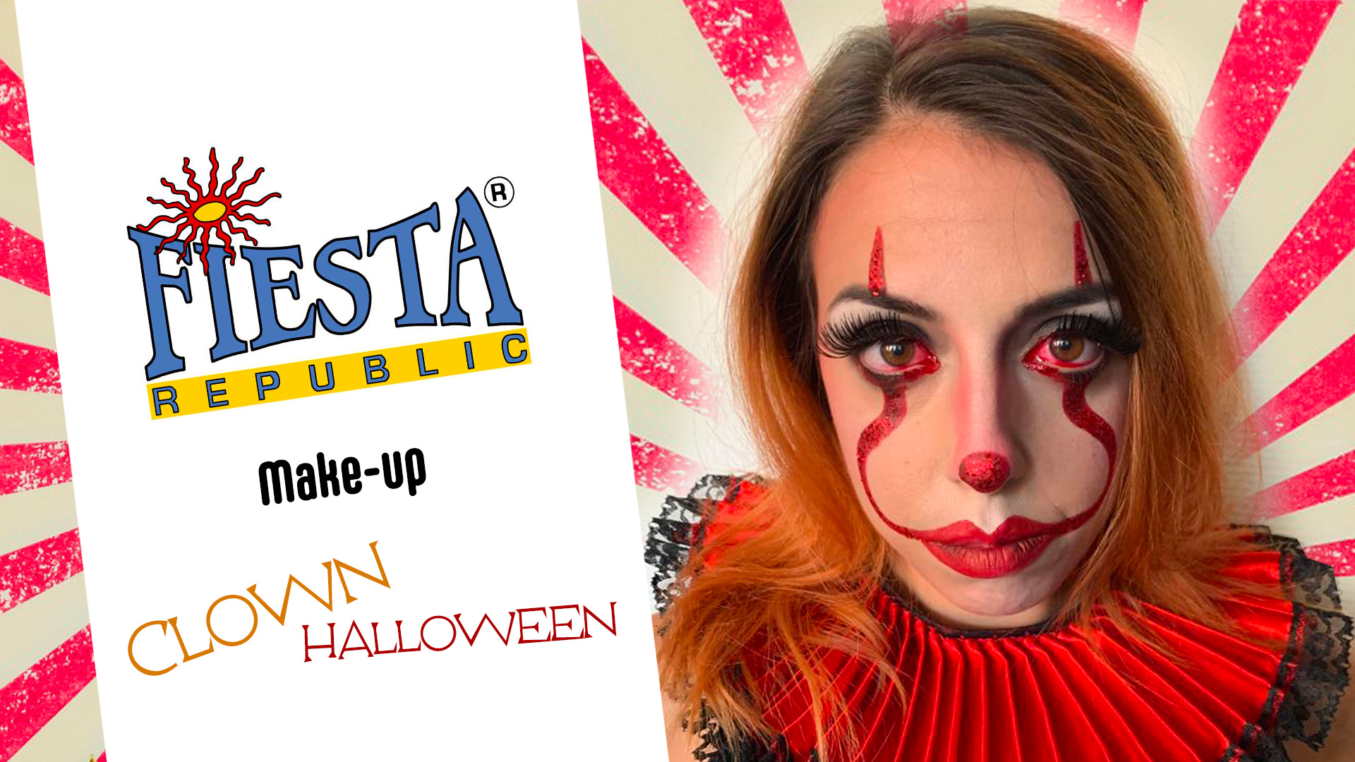 Tuto make-up Clown femme Halloween – Fiesta Republic