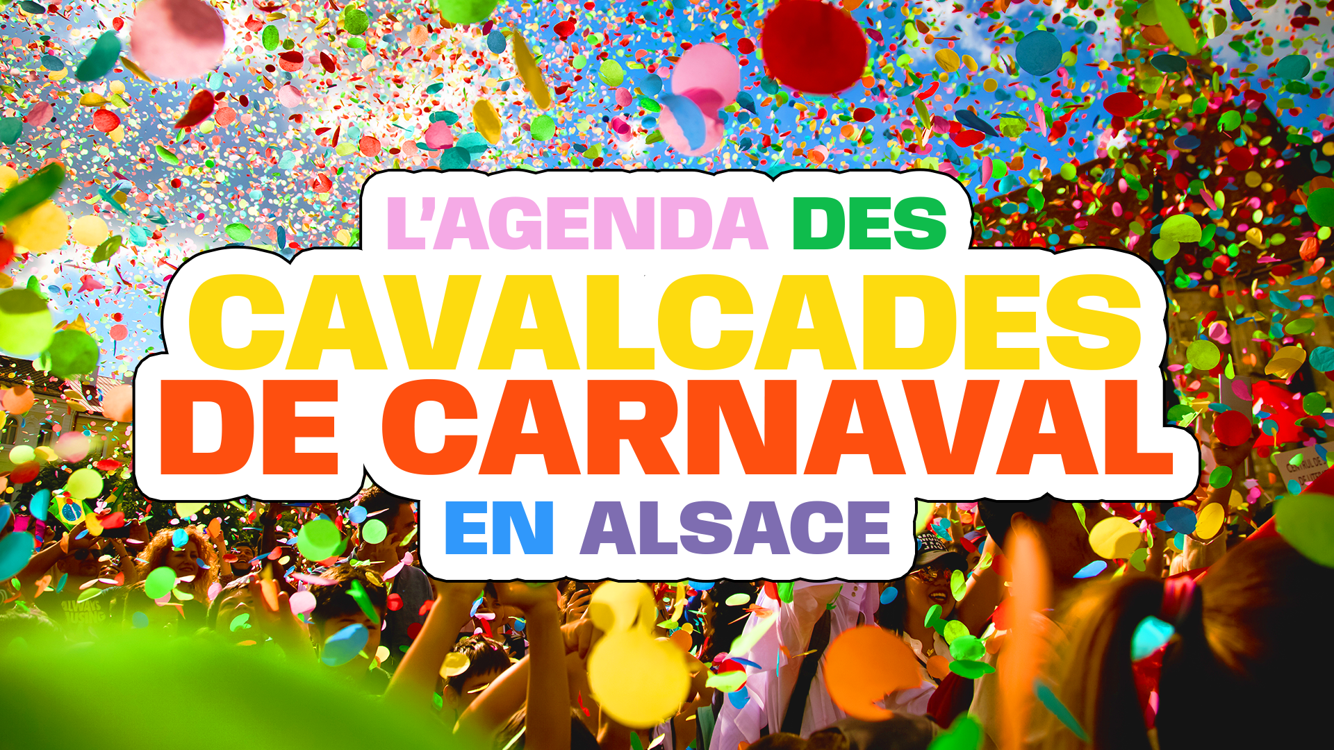 L'agenda des cavalcades de Carnaval en Alsace