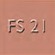 Recharge Aquacolor 4ml Couleur FS21