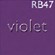 Fard à paupières Couleur VIOLET