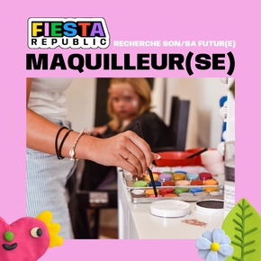 Tu as envie de devenir maquilleur(se) chez Fiesta Republic ? 🤩
👉 Envoie-nous...
